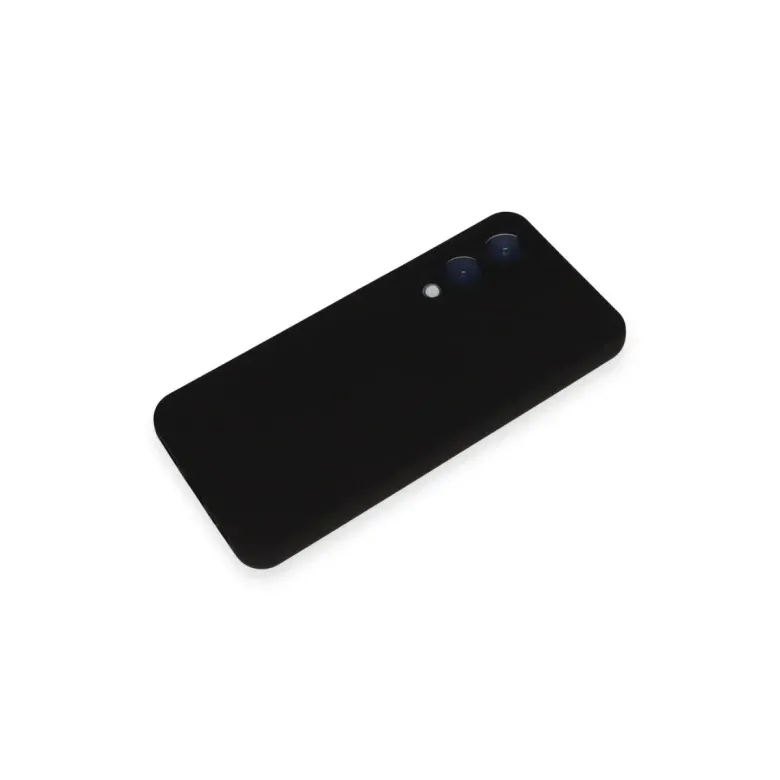 Vivo Y17s Kılıf Nano İçi Kadife Silikon - Siyah