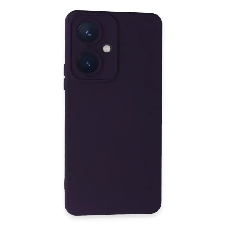 Vivo Y27 Kılıf Nano İçi Kadife Silikon - Mor