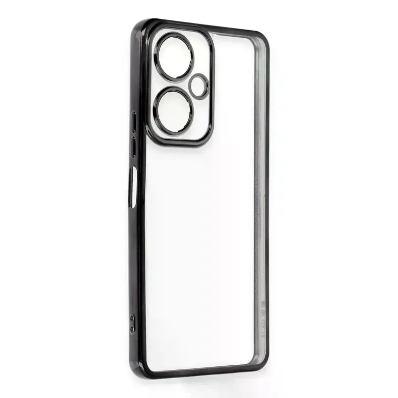 Vivo Y27 Kılıf Razer Lensli Silikon - Siyah