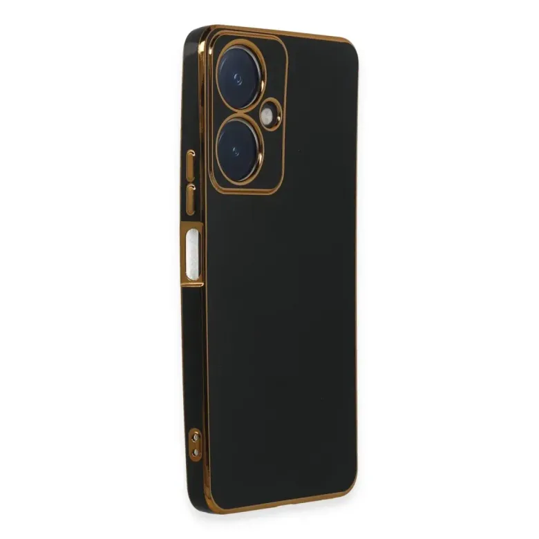 Vivo Y27 Kılıf Volet Silikon - Siyah