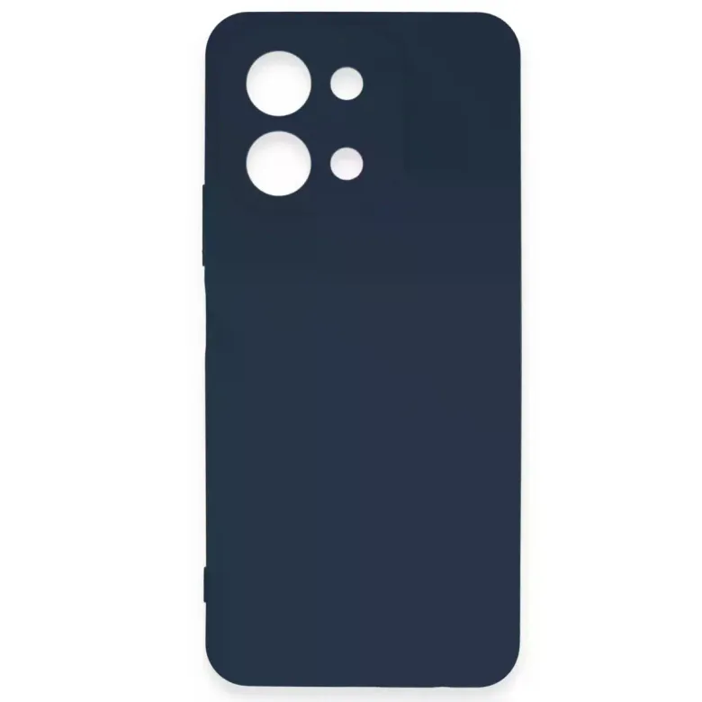 Vivo Y28 Kılıf First Silikon - Lacivert