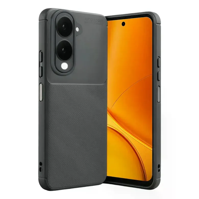 Vivo Y29s Auto Focus Karbon Kapak - Gri