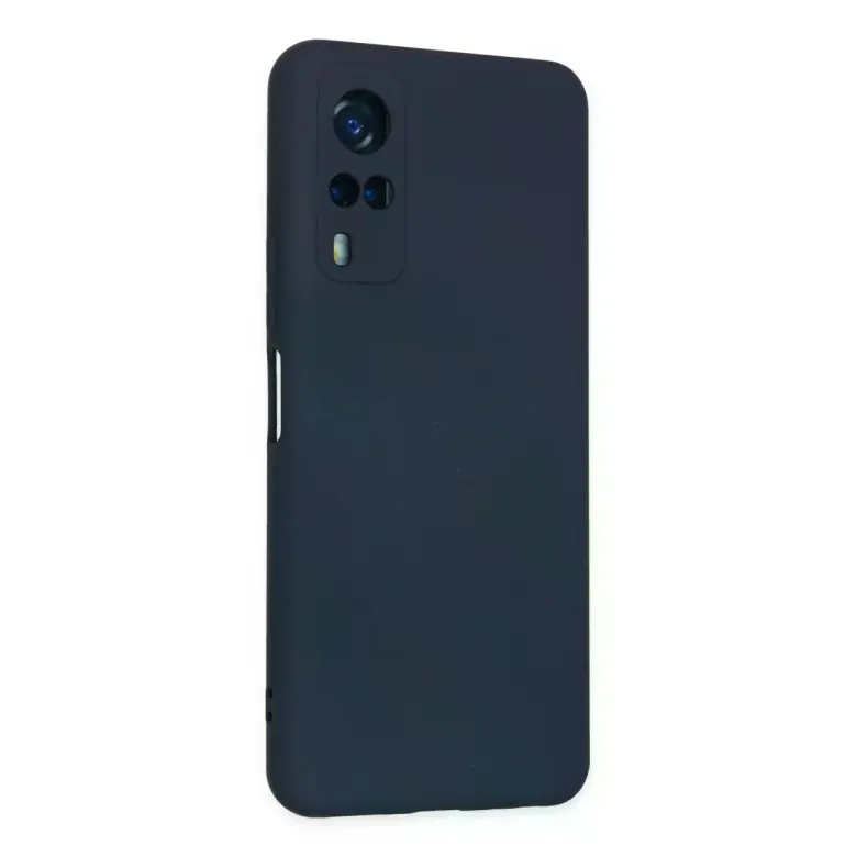 Vivo Y53s Kılıf Nano İçi Kadife Silikon - Lacivert