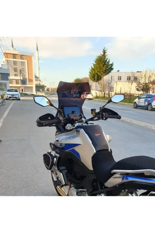 Voge DS 900 X Ön Cam 2025-2026 Model 53cm Siyah Renkli 4mm