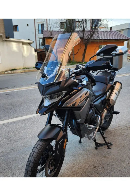Voge DSX 650 Ön Cam 2022-2026 Model 55cm Şeffaf Renkli 4mm KISA