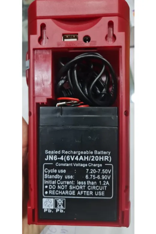 Vothoon space Şarjlı Işıldak Usb Şarj Çıkışlı 24 Led 80 Saat Akülü Işıldak 24 Led Telefon Şarj Edebilen 1.0