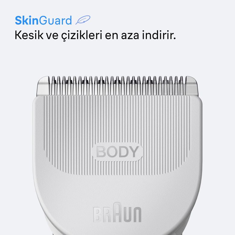 Vücut Tıraş Makinesi Series 3 +3 Aksesuar Su Geçirmez