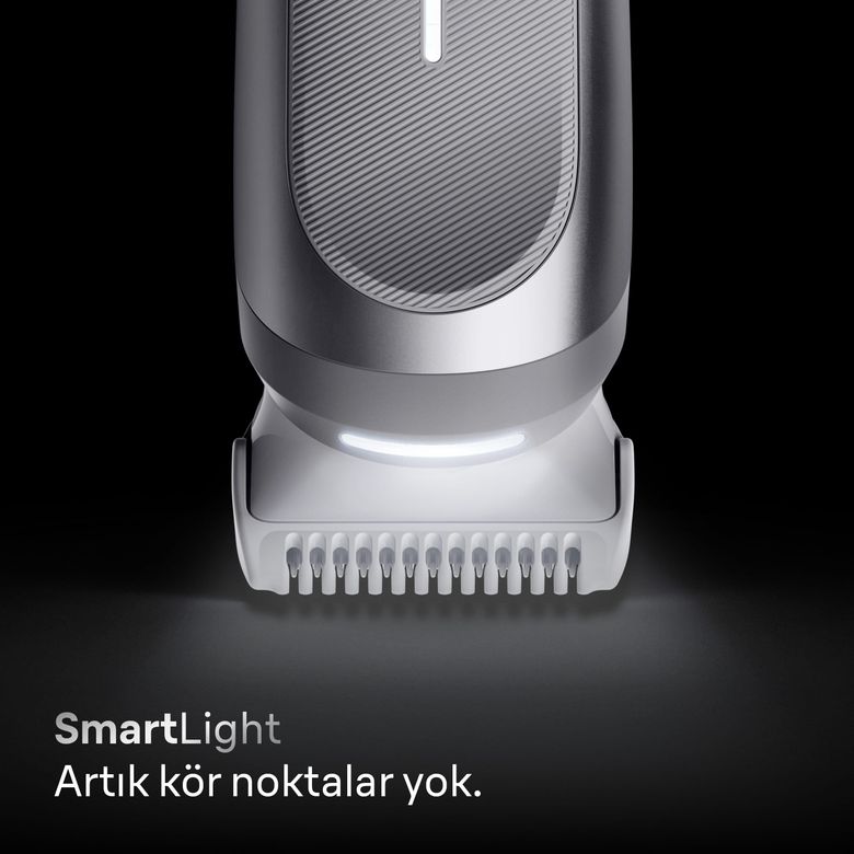 Vücut Tıraş Makinesi Series 7 +6 Aksesuar Kompakt Smartlight