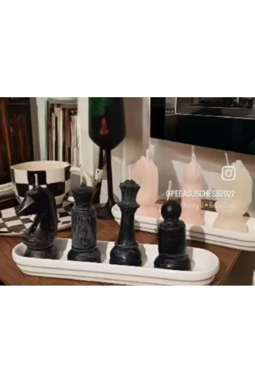 WAMMOLDS atsatrançsk At Satranç Taşı Silikon Kalıp