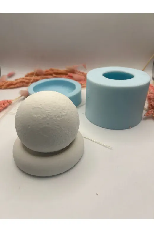 WAMMOLDS aykokutaşısk Ay Koku Taşı Silikon Kalıp