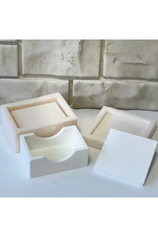 WAMMOLDS bardakaltlığısk Bardak Altlığı Silikon Kalıp