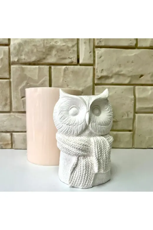 WAMMOLDS baykuşsaksısk Baykuş Saksı Silikon Kalıp