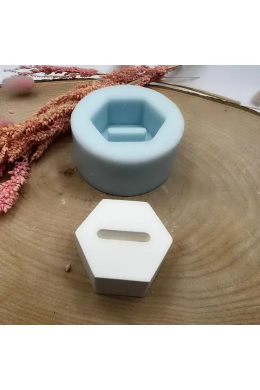 WAMMOLDS beşgenyüzüklüksk Beşgen Tekli Yüzük Standı Silikon Kalıp