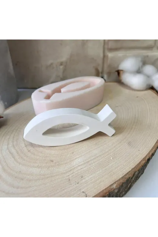 WAMMOLDS büyükcombalıksk Büyük Communion Balık Silikon Kalıp