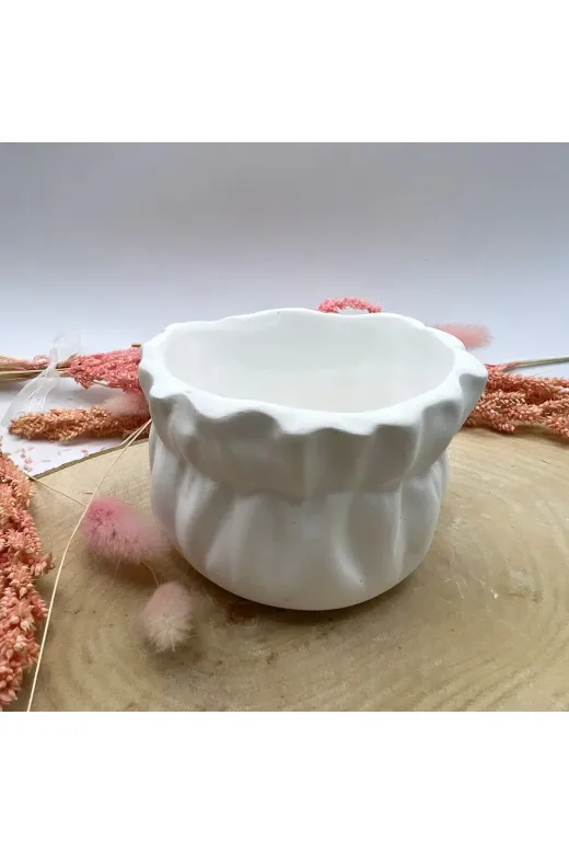 WAMMOLDS büzgülüsaksısk Büzgülü Saksı Silikon Kalıp