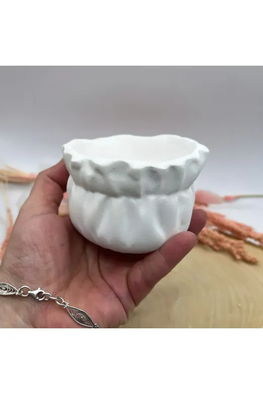 WAMMOLDS büzgülüsaksısk Büzgülü Saksı Silikon Kalıp