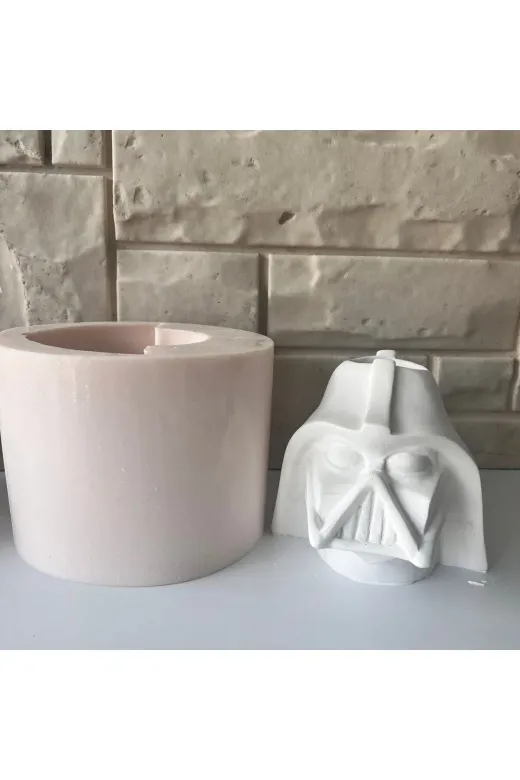 WAMMOLDS darthvadersk Darth Vader Saksı Silikon Kalıp