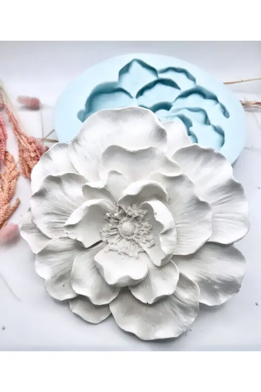 WAMMOLDS dekoratifbçiçeksk Dekoratif Büyük Çiçek Silikon Kalıp