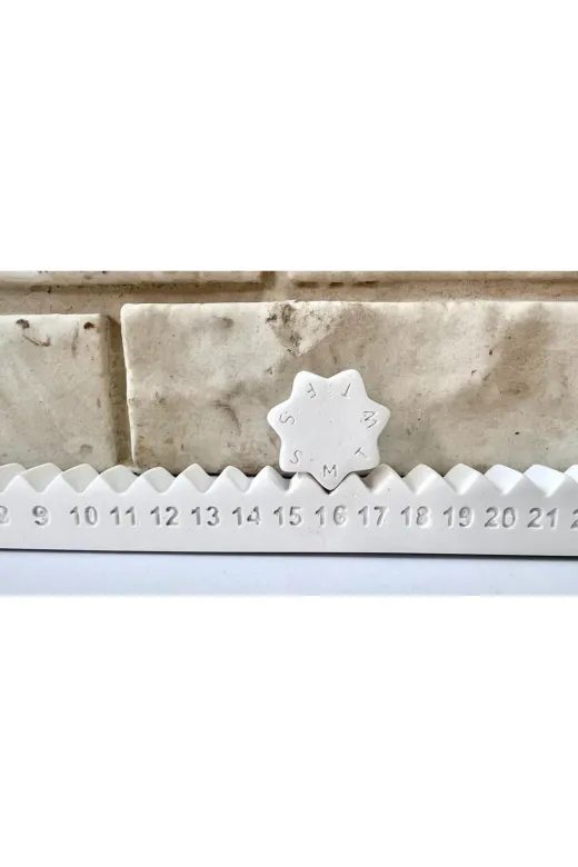 WAMMOLDS dekoratifmasatakvimisk Dekoratif Masa Takvimi Silikon Kalıp