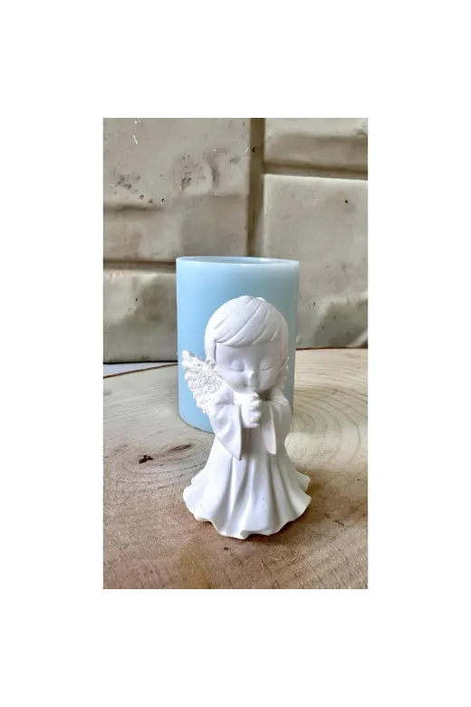 WAMMOLDS duaedenkmeleksk Dua Eden Küçük Melek Silikon Kalıp