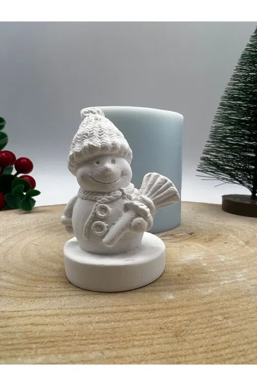 WAMMOLDS gülençkadamsk Güleç Kardan Adam Silikon Kalıp