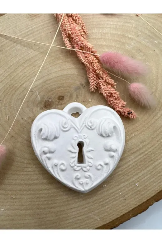 WAMMOLDS kalbiminkilidisk Kalbimin Kilidi Silikon Kalıp
