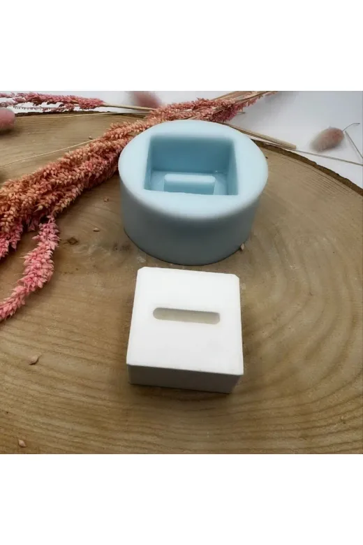 WAMMOLDS karetekliyüzüklüksk Kare Tekli Yüzüklük Silikon Kalıp