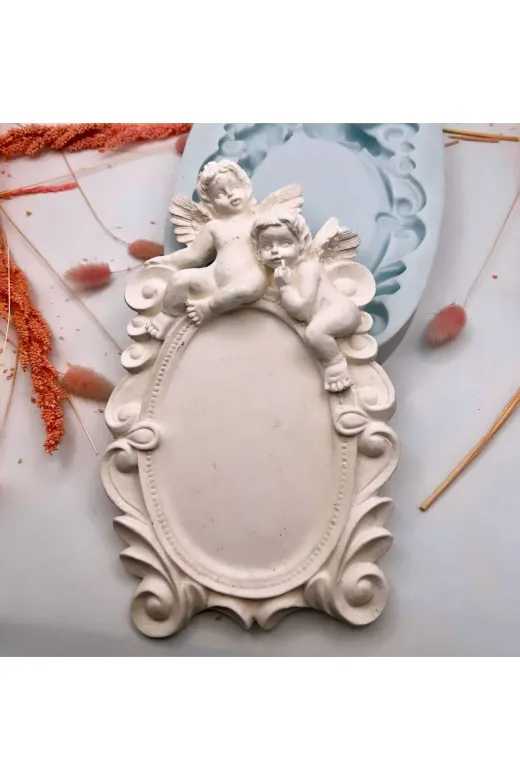 WAMMOLDS melekliçerçevesk Melekli Çerçeve Silikon Kalıp