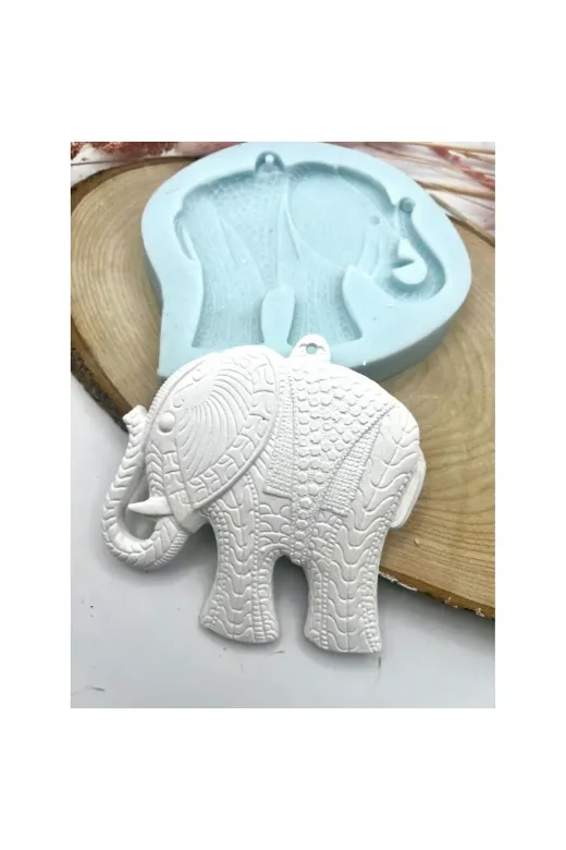 WAMMOLDS rustikfilsk Rustik Fil Silikon Kalıp