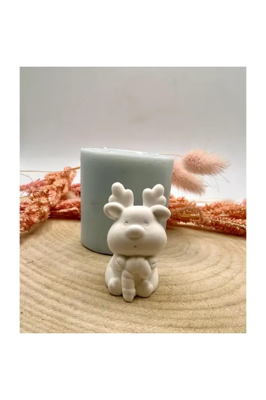 WAMMOLDS şekerligsk Şekerli Geyik Silikon Kalıp
