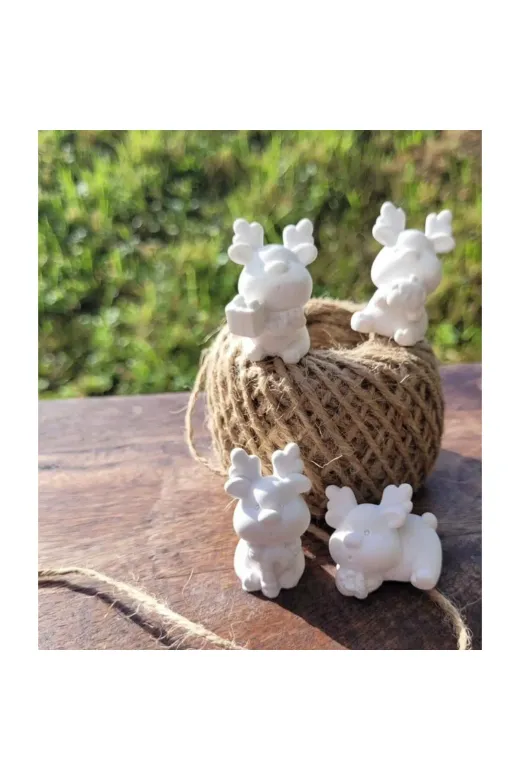 WAMMOLDS şekerligsk Şekerli Geyik Silikon Kalıp