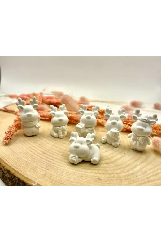 WAMMOLDS şekerligsk Şekerli Geyik Silikon Kalıp