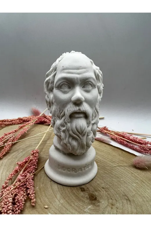 WAMMOLDS socratesbüstsk Socrates Büst Silikon Kalıp