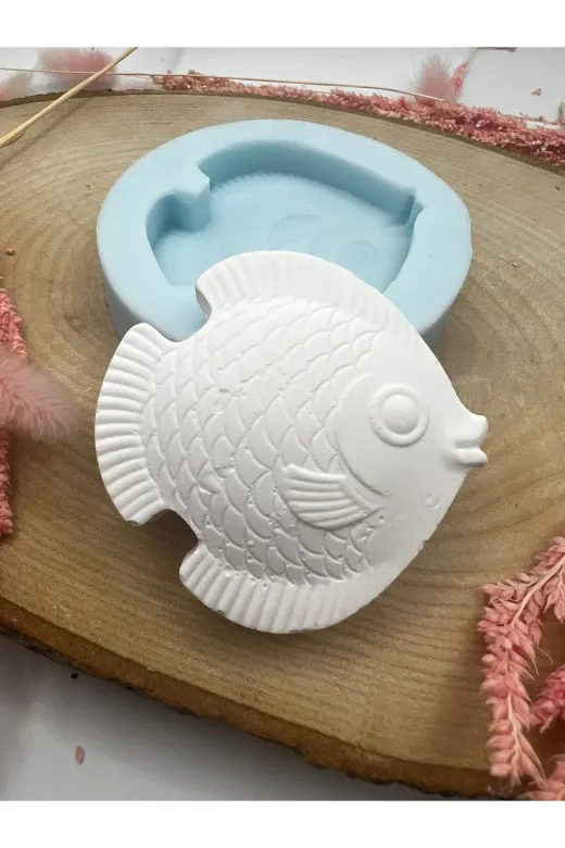 WAMMOLDS süslübalık3sk Süslü Balık 3 Numara Silikon Kalıp