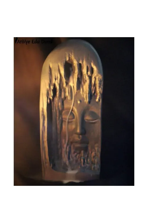 WAMMOLDS TYC1Y2R50N170454393729557 Dekoratif Budha Büyük Geri Akışlı Tütsülük Silikon Kalıp