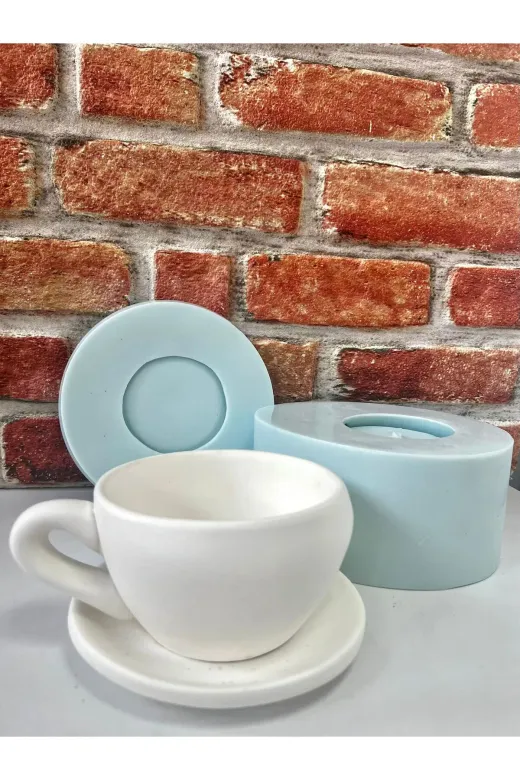 WAMMOLDS TYCNSNFYIN171844126473740 Fincan Saksı Silikon Kalıp