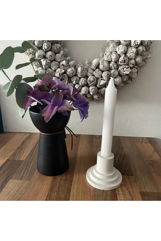 WAMMOLDS üçkademelişamdansk Üç Kademeli Şamdan Silikon Kalıp