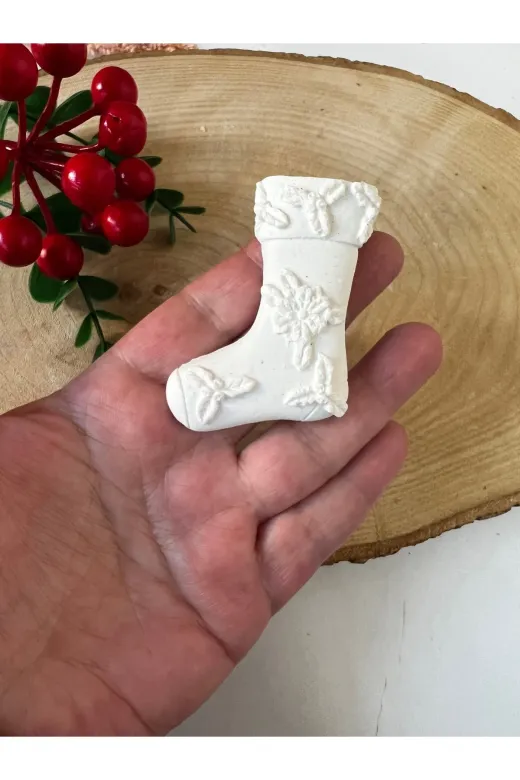 WAMMOLDS wam1505 Çiçekli Çorap Silikon Kalıp