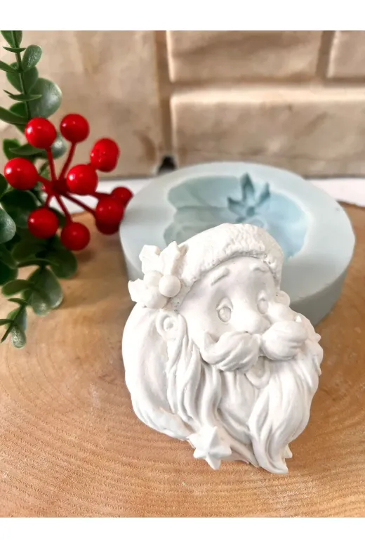 WAMMOLDS wam617 Kokinalı Santa Yüz Silikon Kalıp