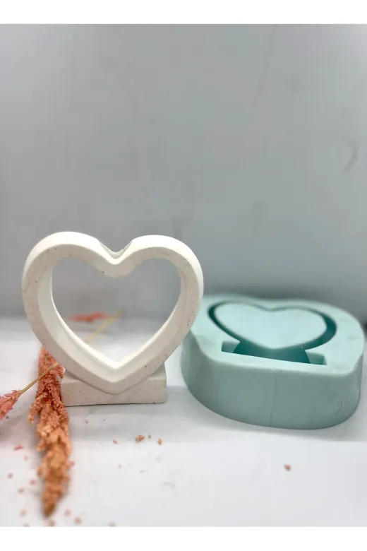 WAMMOLDS wam635 Kaideli Kalp Vazo Silikon Kalıp