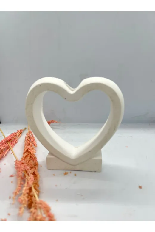 WAMMOLDS wam635 Kaideli Kalp Vazo Silikon Kalıp