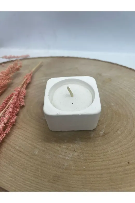 WAMMOLDS wam663 Kare Tealight Mumluk Silikon Kalıp