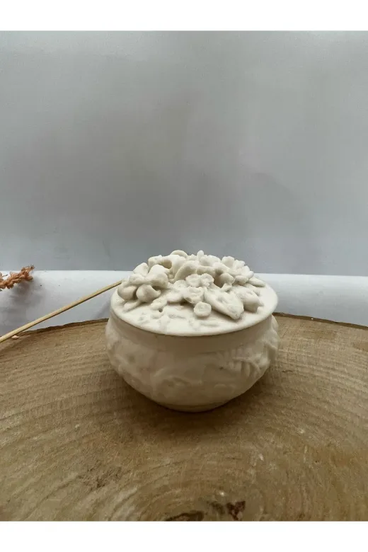 WAMMOLDS wam675 Çiçekli Mücevher Kutusu Silikon Kalıp