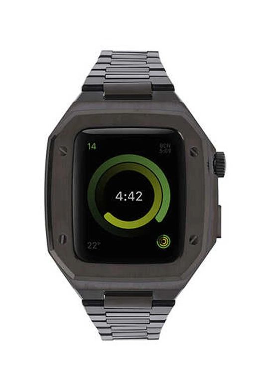 Watch 44mm Metal Petek Kasalı Kordon - Siyah