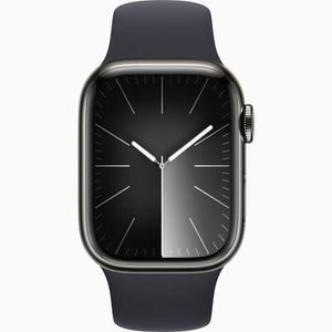 Watch Series 9 41 mm Gps + Cellular Grafit Paslanmaz Çelik Kasa Spor Kordon Akıllı Saat