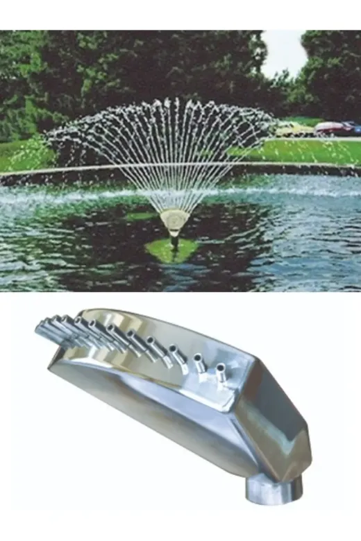 WATERSHUT 16lıylpz 16Lı Süs Havuzu Fıskiyesi Yelpaze Nozul