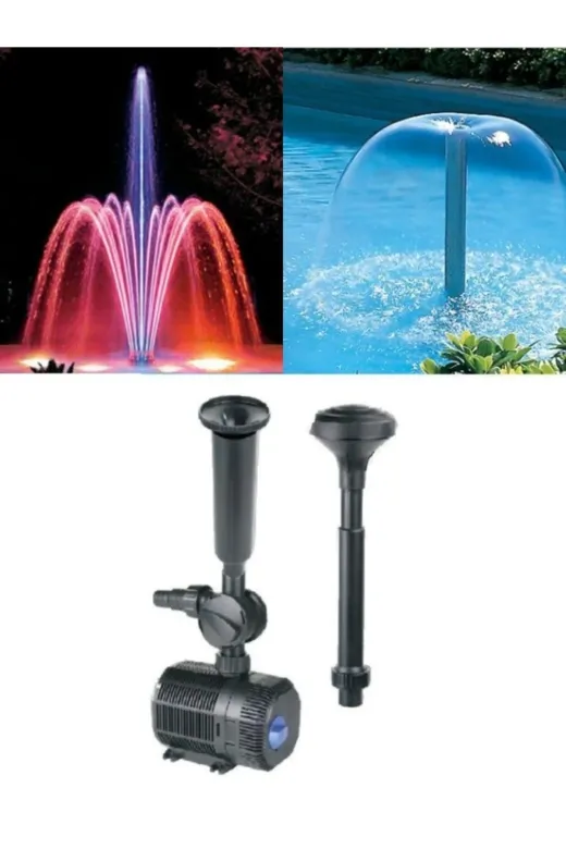WATERSHUT SF90 Süs Havuzu Fıskiyesi 90W ( Farklı Başlık Seçenekleri İle Birlikte)