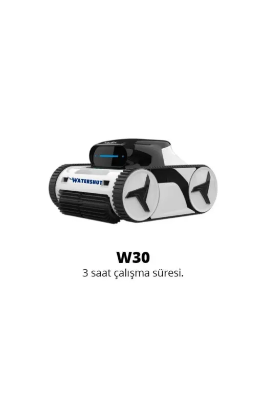 WATERSHUT W30KBLSZ W30 Kablosuz Havuz Robotu 3 Saat Kesintisiz Çalışma Süresi