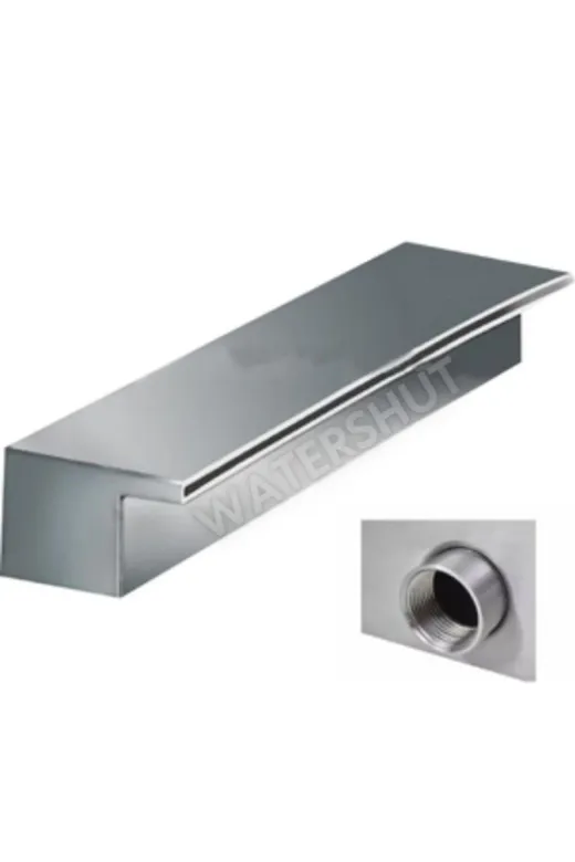 WATERSHUT WDSP3040018 50 Cm Duvar Su Perdesi Bahçe Şelalesi Bahçe Çeşmesi Fıskiye (Et Kalinliği 1.5Mm)