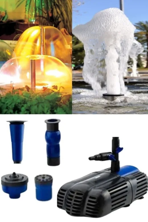 WATERSHUT WS120W 120W Süs Havuzu Fıskiyesi (4 Farklı Başlık İle)
